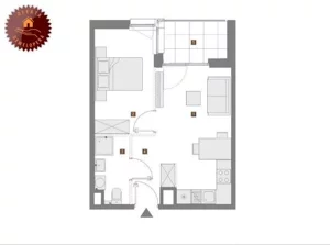 Mieszkanie dwupokojowe 36,00 m², Warszawa, Targówek, Wierna, Sprzedaż