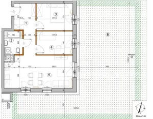 Mieszkanie trzypokojowe 55,50 m², Warszawa, Rembertów, Chełmżyńska, Sprzedaż