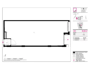 Lokal użytkowy 90,68 m², oferta nr I-U23, 19. Dzielnica - lokale użytkowe, Warszawa, Wola, Czyste, ul. Kolejowa 43a lok. U1