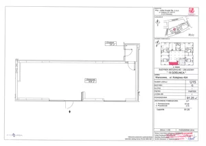 Lokal użytkowy 91,25 m², oferta nr G-U15, 19. Dzielnica - lokale użytkowe, Warszawa, Wola, Czyste, ul. Kolejowa 43a lok. U1