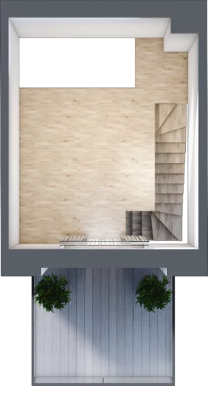 2 pokoje, apartament 43,77 m², piętro 1, oferta nr JASTRZEBIA.GORA.M3, Porto Mare, Mechelinki, ul. Zatokowa