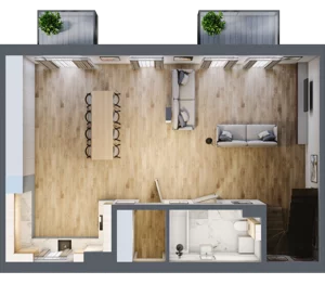 2 pokoje, apartament 124,49 m², piętro 1, oferta nr KRYNICA.MORSKA.M3, Porto Mare, Mechelinki, ul. Zatokowa