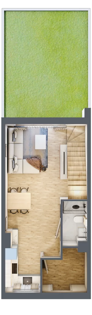 Dom 69,37 m², oferta nr A8/M2, Libre Park, Kosakowo, ul. Pistacjowa 5
