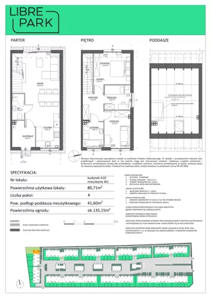 Dom 80,71 m², oferta nr A10/M1, Libre Park, Kosakowo, ul. Pistacjowa 5