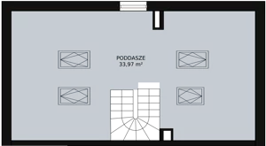 Dom 86,99 m², oferta nr 14, Falenty Home II etap, Falenty Duże, ul. Falencka