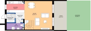 Dom 105,93 m², oferta nr 17A, Falenty Home II etap, Falenty Duże, ul. Falencka
