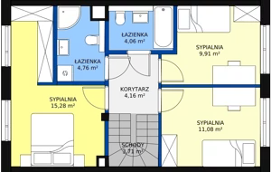 Dom 105,93 m², oferta nr 17A, Falenty Home II etap, Falenty Duże, ul. Falencka