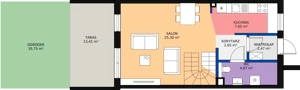 Dom 85,89 m², oferta nr 22A, Falenty Home II etap, Falenty Duże, ul. Falencka