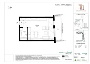1 pokój, apartament 39,91 m², piętro 3, oferta nr C.059, Towarowa Square, Warszawa, Wola, Czyste, ul. Towarowa