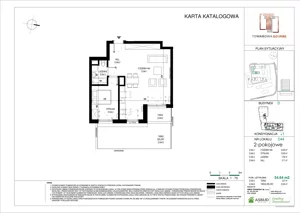2 pokoje, apartament 54,18 m², parter, oferta nr E.049, Towarowa Square, Warszawa, Wola, Czyste, ul. Towarowa