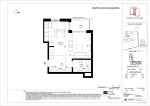 1 pokój, apartament 37,87 m², piętro 1, oferta nr D.045, Towarowa Square, Warszawa, Wola, Czyste, ul. Towarowa
