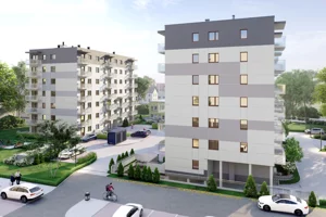 Esperanto Park Budynek B2, nowe mieszkania, Iławskie Przedsiębiorstwo Budowlane "IPB", ul. Zamenhofa, Podleśna, Olsztyn