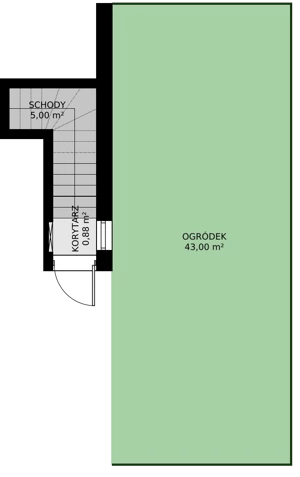 3 pokoje, mieszkanie 54,45 m², piętro 1, oferta nr H3.2, Nove Piaseczno 2 Zadanie H, Chylice-Pólko, ul. Trzeciakowskich