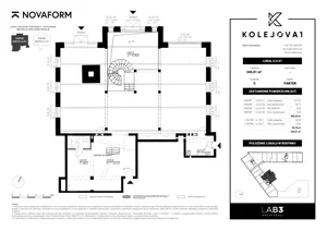 Lokal użytkowy 345,01 m², oferta nr U-0-01, Kolejova 1 - lokale usługowe, Poznań, Grunwald, Łazarz, ul. Kolejowa 1/3
