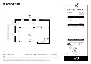 Lokal użytkowy 132,56 m², oferta nr U-0-11, Kolejova 1 - lokale usługowe, Poznań, Grunwald, Łazarz, ul. Kolejowa 1/3