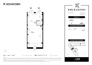Lokal użytkowy 107,06 m², oferta nr U-0-14, Kolejova 1 - lokale usługowe, Poznań, Grunwald, Łazarz, ul. Kolejowa 1/3