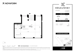 Lokal użytkowy 81,51 m², oferta nr U-0-D-6, Kolejova 1 - lokale usługowe, Poznań, Grunwald, Łazarz, ul. Kolejowa 1/3