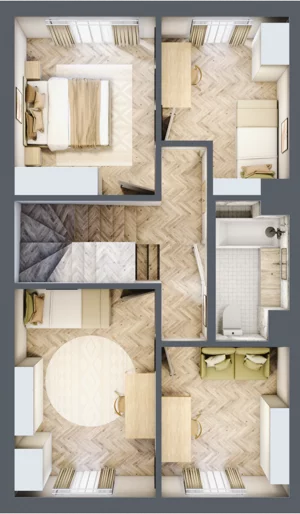 Dom 150,93 m², oferta nr 7, Grabówki Zacisze Etap I, Grabówki, Grabówki 34A