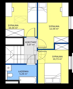 4 pokoje, mieszkanie 86,64 m², piętro 8, oferta nr EZ.2.8.82, ELEWATOR. Mieszkania&Lofty - lofty, Wrocław, Kleczków, Psie Pole, Rychtalska 