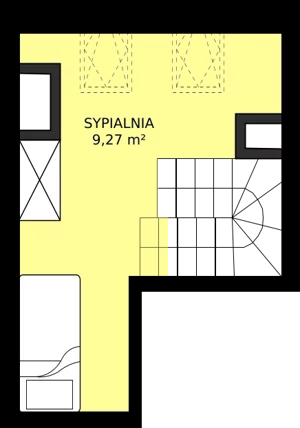 2 pokoje, mieszkanie 35,40 m², piętro 8, oferta nr EZ.2.8.92, ELEWATOR. Mieszkania&Lofty - lofty, Wrocław, Kleczków, Psie Pole, Rychtalska 