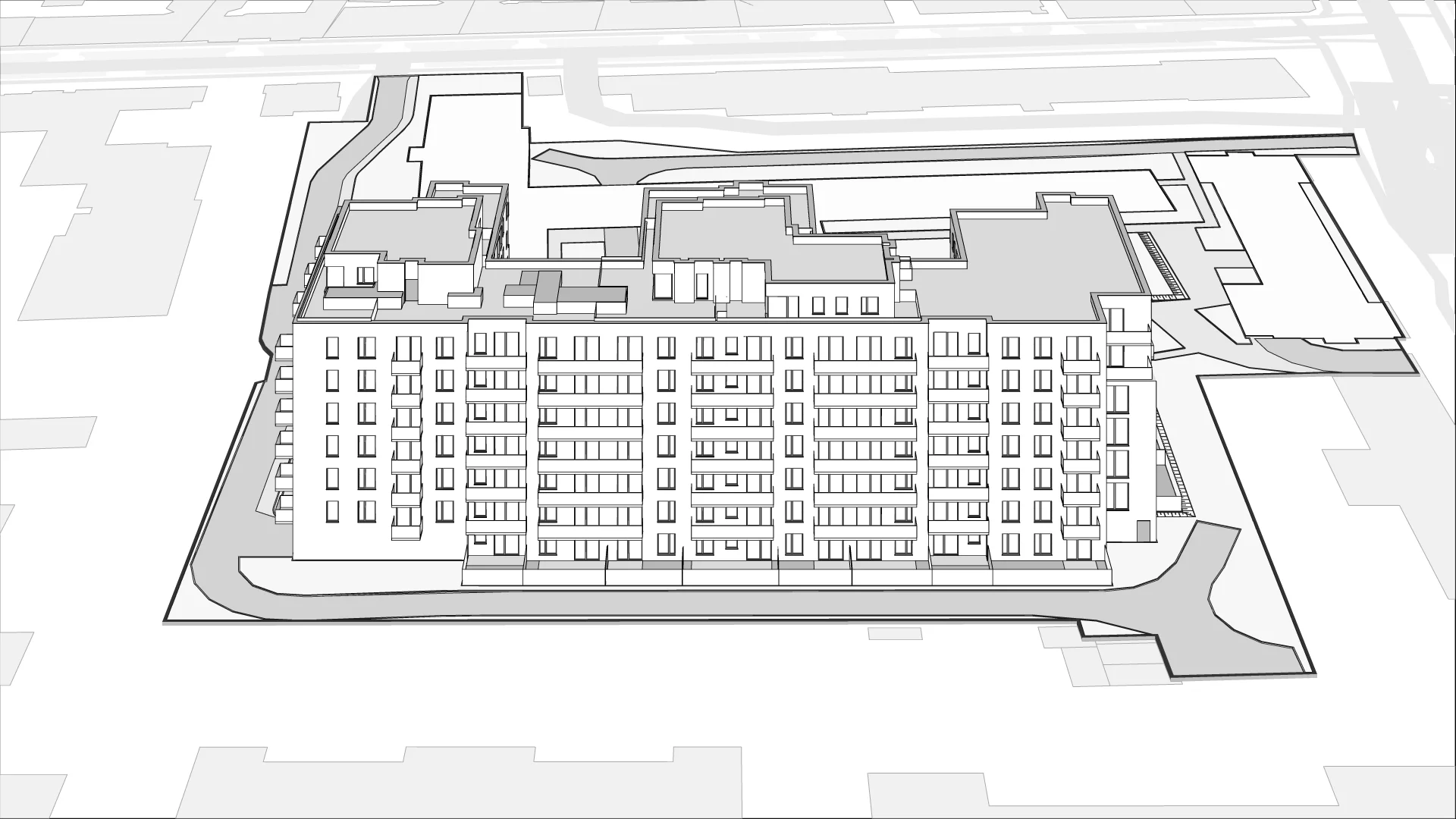 Wirtualna makieta 3D inwestycji Modena II