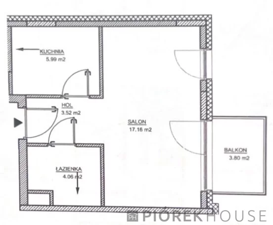 1 pokój, mieszkanie 31,80 m², piętro 6, oferta nr , 76791/6624/OMS, Warszawa, Wola, Wola, Jana Kazimierza