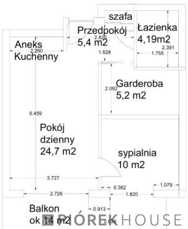 1 pokój, apartament 49,90 m², piętro 4, oferta nr , 76888/6624/OMS, Ząbki, Powstańców