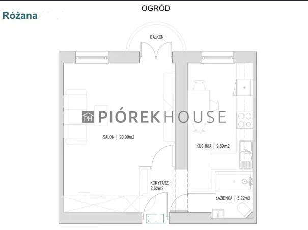 Apartamenty 72986/6624/OMS Warszawa Mokotów Różana