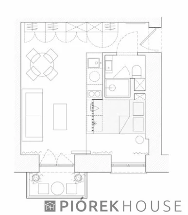 1 pokój, apartament 24,00 m², piętro 1, oferta nr , 77804/6624/OMS, Warszawa, Mokotów, Mokotów, Władysława Pytlasińskiego