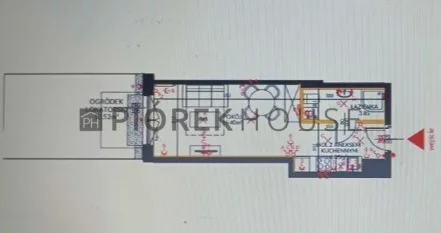 Mieszkanie na sprzedaż, 27,50 m², 1 pokój, parter, oferta nr 64723/6624/OMS