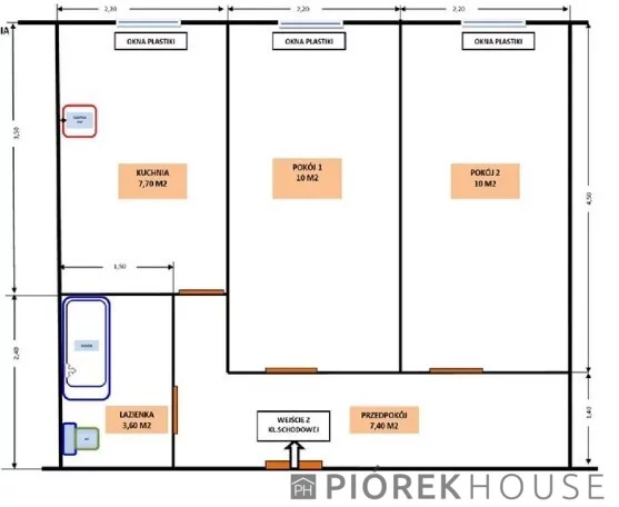 2 pokoje, mieszkanie 39,00 m², piętro 1, oferta nr , 78363/6624/OMS, Warszawa, Ursus, Ursus, Bernarda Wapowskiego