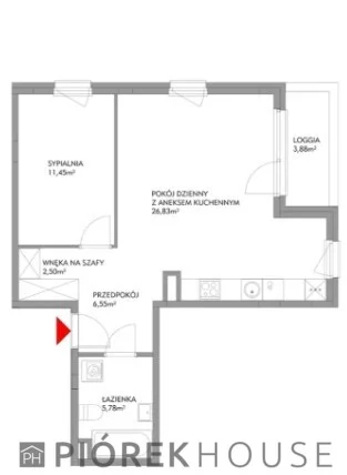 2 pokoje, mieszkanie 53,12 m², piętro 2, oferta nr , 78289/6624/OMS, Warszawa, Mokotów, Mokotów, Bluszczańska