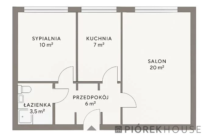 2 pokoje, mieszkanie 46,83 m², piętro 6, oferta nr , 77767/6624/OMS, Warszawa, Mokotów, Mokotów, Cieszyńska