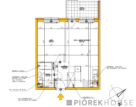 2 pokoje, apartament 41,88 m², piętro 2, oferta nr , 76801/6624/OMS, Warszawa, Ursus, Ursus, Dzieci Warszawy