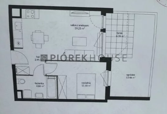 Mieszkanie dwupokojowe 40,26 m², Warszawa, Białołęka, Głębocka, Sprzedaż