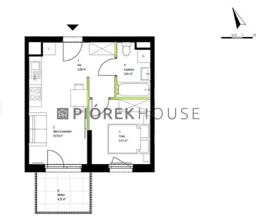 2 pokoje, apartament 32,53 m², piętro 6, oferta nr , 76606/6624/OMS, Warszawa, Włochy, Włochy, Instalatorów