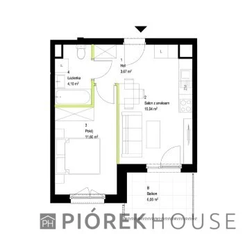 2 pokoje, mieszkanie 35,18 m², piętro 2, oferta nr , 77339/6624/OMS, Warszawa, Włochy, Włochy, Instalatorów