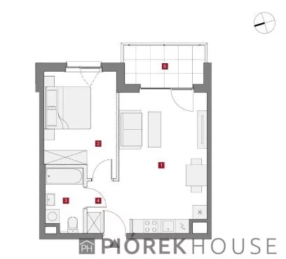 2 pokoje, mieszkanie 43,44 m², piętro 3, oferta nr , 78433/6624/OMS, Warszawa, Bemowo, Bemowo, Lazurowa
