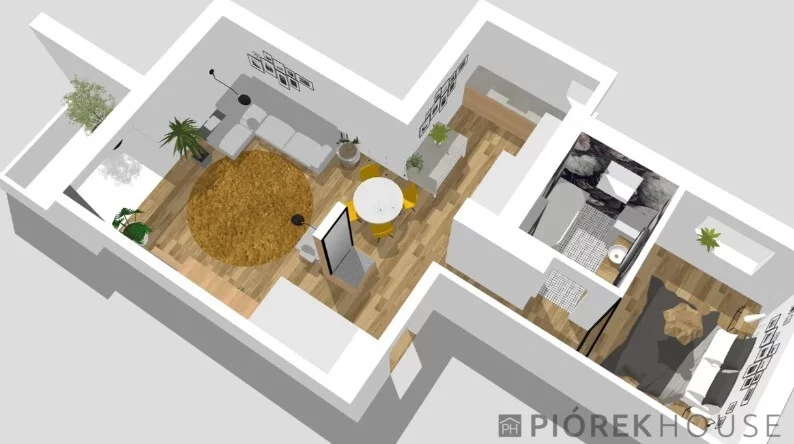 2 pokoje, mieszkanie 60,10 m², piętro 1, oferta nr , 76551/6624/OMS, Warszawa, Targówek, Targówek, Malborska