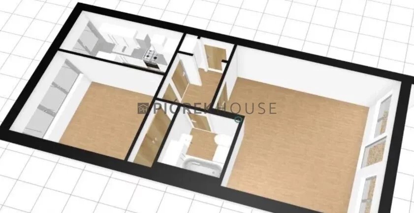 2 pokoje, apartament 47,55 m², piętro 1, oferta nr , 76661/6624/OMS, Warszawa, Śródmieście, Śródmieście, Nowogrodzka