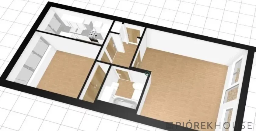 2 pokoje, mieszkanie 47,55 m², piętro 1, oferta nr , 77805/6624/OMS, Warszawa, Śródmieście, Śródmieście, Nowogrodzka