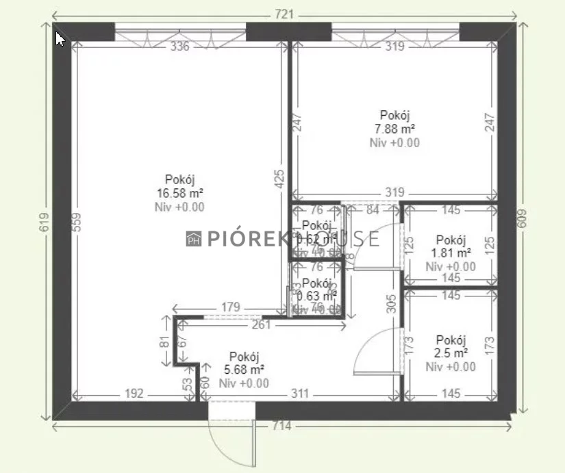 2 pokoje, apartament 35,69 m², piętro 3, oferta nr , 76289/6624/OMS, Warszawa, Wola, Wola, Nowolipki