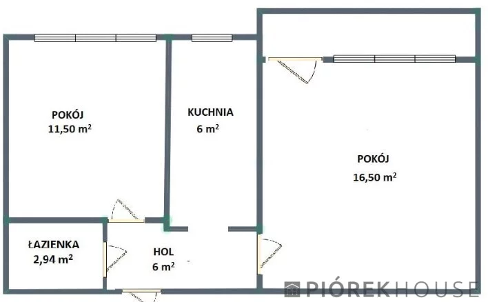 2 pokoje, mieszkanie 42,94 m², piętro 2, oferta nr , 77425/6624/OMS, Warszawa, Mokotów, Mokotów, Oskara Langego