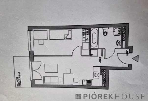 2 pokoje, apartament 36,32 m², piętro 3, oferta nr , 77002/6624/OMS, Ząbki, Powstańców