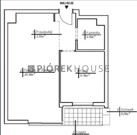 2 pokoje, mieszkanie 47,61 m², piętro 1, oferta nr , 76533/6624/OMS, Warszawa, Wilanów, Wilanów, Prymasa Augusta Hlonda