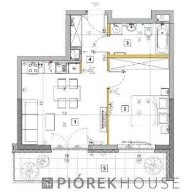 2 pokoje, mieszkanie 45,62 m², piętro 2, oferta nr , 76319/6624/OMS, Warszawa, Targówek, Targówek, Rembielińska