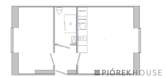 2 pokoje, mieszkanie 32,00 m², piętro 1, oferta nr , 77640/6624/OMS, Warszawa, Praga Południe, Praga Południe, Siennicka