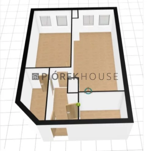 Mieszkanie dwupokojowe 58,42 m², Warszawa, Śródmieście, Solec, Sprzedaż