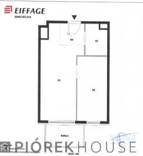 2 pokoje, mieszkanie 34,64 m², piętro 3, oferta nr , 78358/6624/OMS, Warszawa, Mokotów, Mokotów, Stanisława Kierbedzia