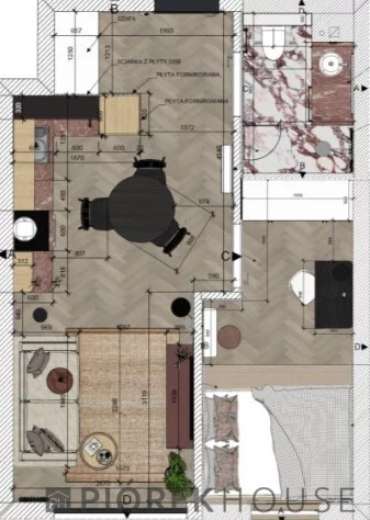 2 pokoje, mieszkanie 34,64 m², piętro 3, oferta nr , 78358/6624/OMS, Warszawa, Mokotów, Mokotów, Stanisława Kierbedzia
